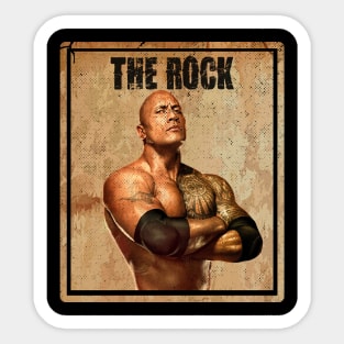 Dwayne Johnson// design 24 Sticker